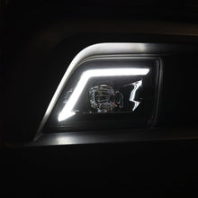 Load image into Gallery viewer, AlphaRex LED Projector Fog Lights for Chevy Silverado 1500 (19-23) 2500 / 3500 HD (20-23) DoubleTap Dual Color with DRL &amp; Sequential Signal 210017 Alternate Image