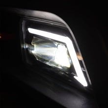 Load image into Gallery viewer, AlphaRex LED Projector Fog Lights for Chevy Silverado 1500 (19-23) 2500 / 3500 HD (20-23) DoubleTap Dual Color with DRL &amp; Sequential Signal 210017 Alternate Image