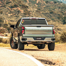 Load image into Gallery viewer, AlphaRex LED Tail Lights for Chevy Silverado 1500 (19-26) 2500HD / 3500HD (20-26) Luxx Series with Sequential Signal - Alpha Black / Black / Black Red Alternate Image