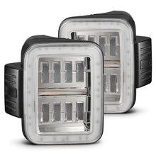 Load image into Gallery viewer, AlphaRex LED Tail Lights for Jeep Gladiator JT (2019-2026) Prismatic NOVA-Series with Sequential Turn Signal -  Alpha-Black / Chrome / Black-Red Housing Alternate Image