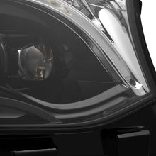 Load image into Gallery viewer, AlphaRex LED Projector Headlights for Mercedes Sprinter 1500/2500/3500 (2019-2026) Luxx &amp; Nova Series with Sequential Signal - Alpha Black / Black Alternate Image