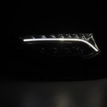 Load image into Gallery viewer, AlphaRex LED Projector Headlights for Mercedes Sprinter 1500/2500/3500 (2019-2026) Luxx &amp; Nova Series with Sequential Signal - Alpha Black / Black Alternate Image