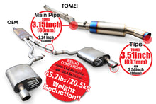 Load image into Gallery viewer, Tomei Exhaust Ford Mustang Ecoboost (15-17) Expreme Full Ti Titanium Catback - Default Title Alternate Image