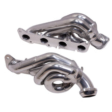 Load image into Gallery viewer, BBK 1-3/4" Shorty Headers Ford F150 Coyote 5.0 (11-14) Titanium Ceramic or Polished Silver Ceramic - Polished Silver Ceramic Alternate Image