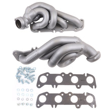 Load image into Gallery viewer, BBK 1-3/4" Shorty Headers Ford F150 Coyote 5.0 (11-14) Titanium Ceramic or Polished Silver Ceramic - Titanium Ceramic Alternate Image