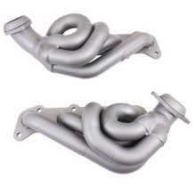 Load image into Gallery viewer, BBK 1-3/4" Shorty Headers Ford F150 Coyote 5.0 (11-14) Titanium Ceramic or Polished Silver Ceramic - Titanium Ceramic Alternate Image