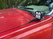 Load image into Gallery viewer, Apoc Industries Hood Ditch Light Mounts for Toyota Hilux (1985-1988) Durable Low-Profile - Black AP-200-500 Alternate Image