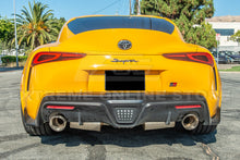 Load image into Gallery viewer, EOS Exhaust for Toyota GR Supra A90 A91 (20-26) 3.5" Non-Resonated Catback w/ 5" Burnt Tips Alternate Image