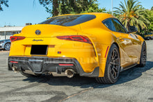 Load image into Gallery viewer, EOS Exhaust for Toyota GR Supra A90 A91 (20-26) 3.5" Non-Resonated Catback w/ 5" Burnt Tips Alternate Image