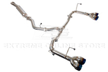 Load image into Gallery viewer, EOS Exhaust for Subaru WRX / STI VA (15-21) Muffler Delete Catback w/ Quad Burnt Tips Alternate Image