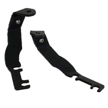 Load image into Gallery viewer, Apoc Industries Hood Ditch Light Mounts for Toyota Tacoma (1995-2004) Bolt On Design - Black 2-501 Alternate Image
