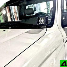 Load image into Gallery viewer, Apoc Industries Hood Ditch Light Mounts for Toyota Tacoma (1995-2004) Bolt On Design - Black 2-501 Alternate Image