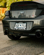 Load image into Gallery viewer, OLM Rear Fog Light for Subaru BRZ / Toyota GR86 (2022) V2 F1 Style - White Bar with Black Base &amp; Smoke Lens OLME.49002.1-SBW Alternate Image