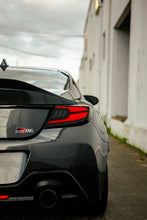 Load image into Gallery viewer, OLM LED Tail Lights Subaru BRZ &amp; Toyota GR86 (2022-2026) Raiden - Clear Lens/Red Bar OLME.49016.1-CR - Default Title Alternate Image