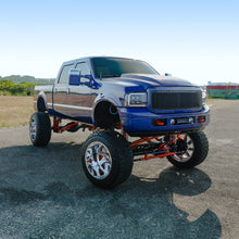 Load image into Gallery viewer, AlphaRex LED Projector Headlights Ford Super Duty (05-07) [3D Ice-Cube LED - NOVA Series w/ DRL] Alpha-Black or Black Alternate Image