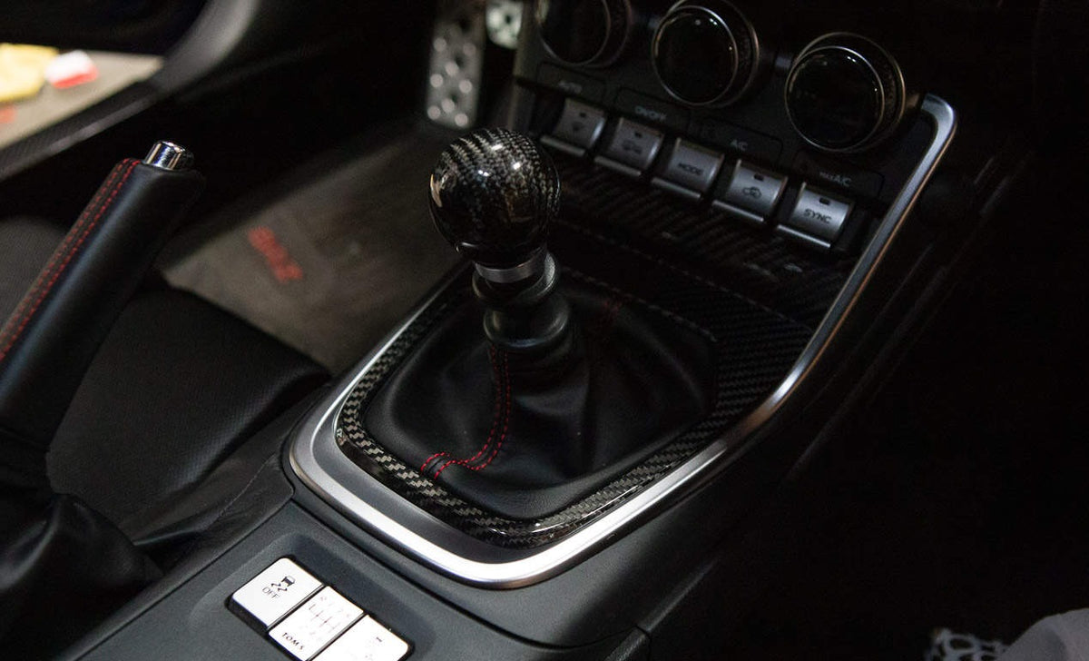 Shifter Panel REVEL GT Dry Carbon Fiber GR86 / BRZ Manual Trans (2022) Shifter Panel