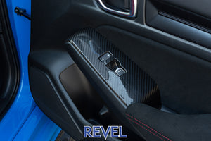 REVEL GT Dry Carbon Fiber Honda Civic Hatchback / Type R FL5 (2023-2025) Window Switch Panel Set