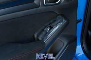 REVEL GT Dry Carbon Fiber Honda Civic Hatchback / Type R FL5 (2023-2025) Window Switch Panel Set