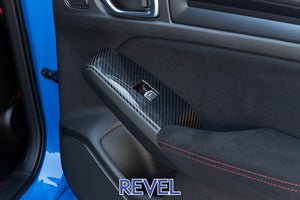 REVEL GT Dry Carbon Fiber Honda Civic Hatchback / Type R FL5 (2023-2025) Window Switch Panel Set