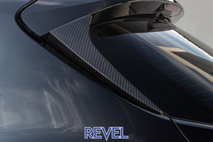 REVEL GT Dry Carbon Fiber Toyota GR Corolla (2023-2024) Rear Window Side Spoiler Covers