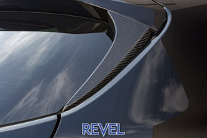 REVEL GT Dry Carbon Fiber Toyota GR Corolla (2023-2024) Rear Window Side Spoiler Covers