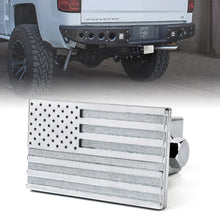 Load image into Gallery viewer, Xprite Aluminum Trailer Hitch Cover with U.S. American Flag - 2&quot; Receivers Alternate Image