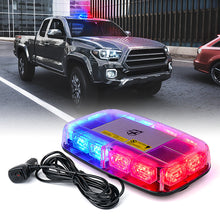 Load image into Gallery viewer, Xprite Blaze Series Mini LED Rooftop Strobe Light Bar with Magnetic Base 36W - Multiple Light Color Option Alternate Image