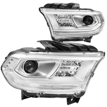 Load image into Gallery viewer, DNA Projector Headlights Dodge Durango (14-20) Black Housing w/ Amber or Clear Corner Lens Alternate Image