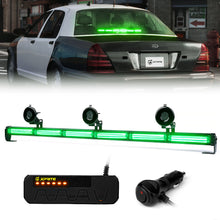 Load image into Gallery viewer, Xprite 35" G2 Warrant Series Traffic Advisor COB LED Strobe Light Bar - Red-Blue/White-Amber/Amber Alternate Image