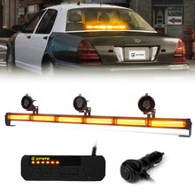Load image into Gallery viewer, Xprite 35" G2 Warrant Series Traffic Advisor COB LED Strobe Light Bar - Red-Blue/White-Amber/Amber Alternate Image