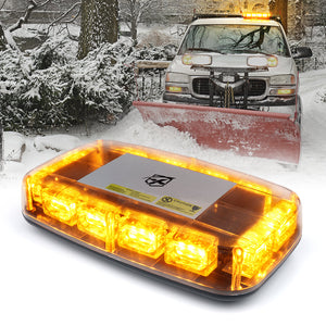 Xprite Blaze Series Mini LED Rooftop Strobe Light Bar with Magnetic Base 36W - Multiple Light Color Option