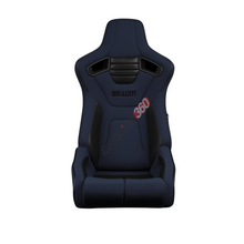 Load image into Gallery viewer, BRAUM Elite-R Racing Seats (Reclinable - Black Trim) Black / Blue / Red Cloth Alternate Image