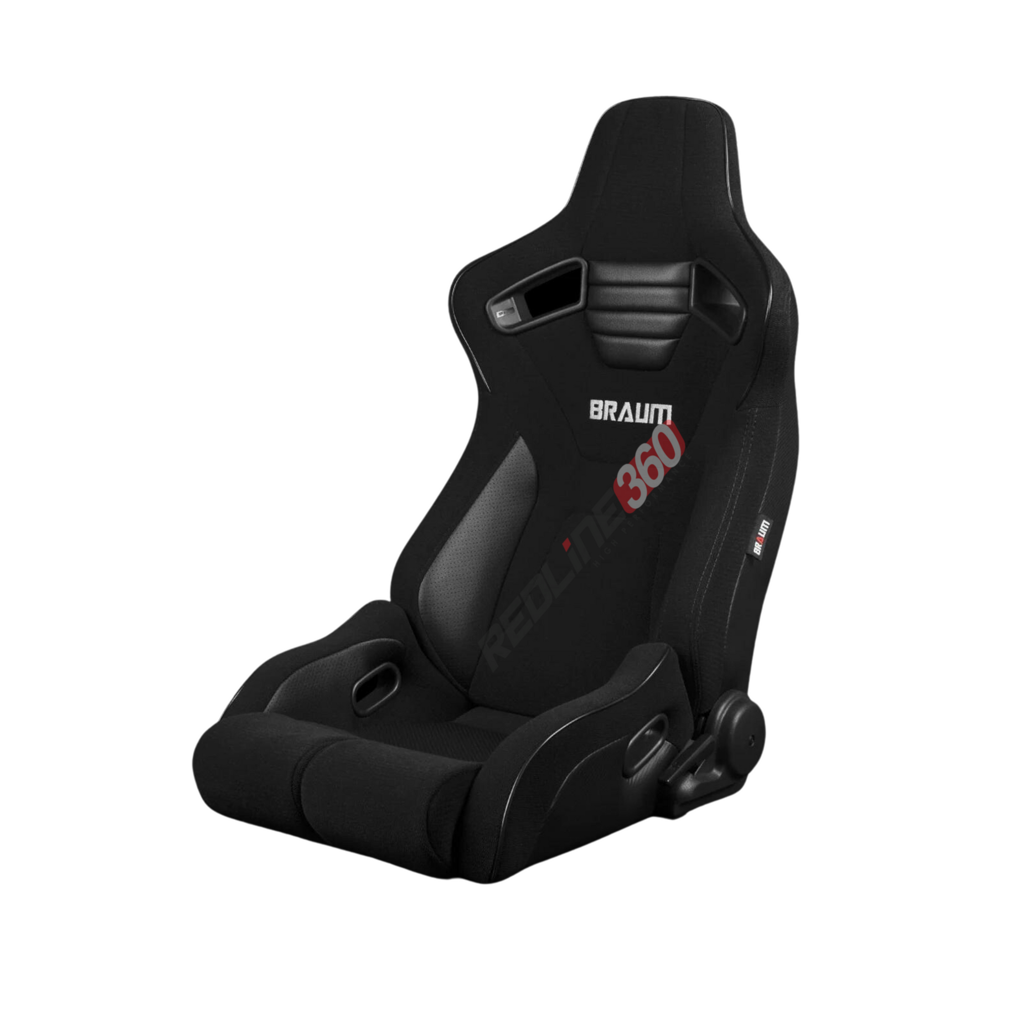 BRAUM Elite-R Racing Seats (Reclinable - Black Trim) Black / Blue / Re