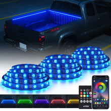 Load image into Gallery viewer, Xprite Spire 3 Series Multi-Color RGB LED Truck Bed Light Strips Alternate Image