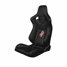 Load image into Gallery viewer, BRAUM Elite-X Racing Seats (Reclining - Black Leatherette) w/ Black or Red Stitch Alternate Image