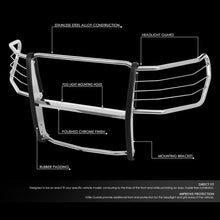 Load image into Gallery viewer, DNA Grille Guard for Chevy Silverado 1500 (2014-2018) Full Front End Bumper with Black or Chrome Finish Alternate Image