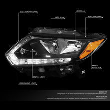Load image into Gallery viewer, DNA Projector Headlights Nissan Rogue (2014-2016) OE Style w/ Black or Chrome Housing Alternate Image