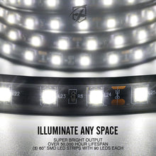 Load image into Gallery viewer, Xprite Spire 3 Series White LED Truck Bed Light Strips - 3 x 60" LED strips - Default Title Alternate Image