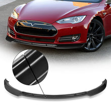 Load image into Gallery viewer, DNA Front Lip Tesla Model S (2012-2016) STP-Style - Carbon Fiber Alternate Image