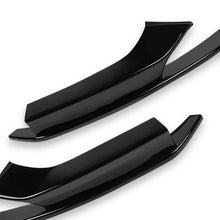 Load image into Gallery viewer, DNA Front Bumper Lip for BMW F22/F23 228i / 230i / M235i (14-16) M240i (17-20) 3-Piece M Sport-Style with Gloss Black Finish - Default Title Alternate Image