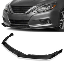 Load image into Gallery viewer, DNA Front Bumper Lip for Nissan Altima (2016-2018) 3 Piece STP-Style - Matte Black Finish Alternate Image