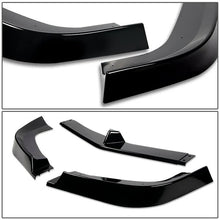 Load image into Gallery viewer, DNA Front Bumper Lip for Mercedes C180 C250 C300 C350 W204 (2012-2014) 3-Piece with Matte or Gloss Black Finish Alternate Image