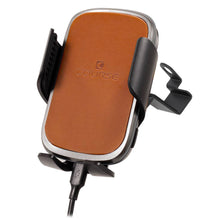 Load image into Gallery viewer, Course Motorsports Phone Mount for Chevrolet Corvette C7 (2014-2019) Cradle / Magnetic / Magsafe Wireless Charging - Right / Cradle Head - Charging Auto Closing (Tan) Alternate Image
