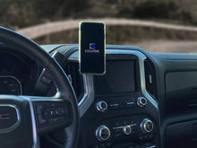 Load image into Gallery viewer, Course Motorsports Phone Mount for Chevy Silverado / GMC Sierra 1500 (19-26) 2500 / 3500 (20-26) Cradle / Magnetic / Magsafe Wireless Charging Alternate Image