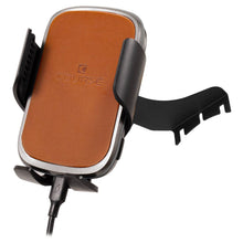Load image into Gallery viewer, Course Motorsports Phone Mount for Toyota Tacoma (2005-2015) Cradle / Magnetic / Magsafe Wireless Charging - Right / Cradle Head - Charging Auto Closing (Tan) Alternate Image