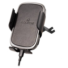 Load image into Gallery viewer, Course Motorsports Phone Mount for Subaru WRX (08-14) Forester (09-13) Impreza (08-11) Cradle / Magnetic / Magsafe Wireless Charging - Left or Right / Cradle Head - Charging Auto Closing (Black) Alternate Image