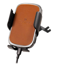 Load image into Gallery viewer, Course Motorsports Phone Mount for Subaru WRX (08-14) Forester (09-13) Impreza (08-11) Cradle / Magnetic / Magsafe Wireless Charging - Left or Right / Cradle Head - Charging Auto Closing (Tan) Alternate Image