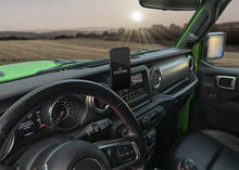 Load image into Gallery viewer, Course Motorsports Phone Mount for Jeep Wrangler / Gladiator / Rubicon (2018-2023) Cradle / Magnetic / Magsafe Wireless Charging Alternate Image