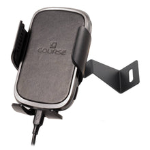 Load image into Gallery viewer, Course Motorsports Phone Mount for Ford Mustang S550 (2015-2023) Cradle / Magnetic / Magsafe Wireless Charging - Right / Cradle Head - Charging Auto Closing (Black) Alternate Image