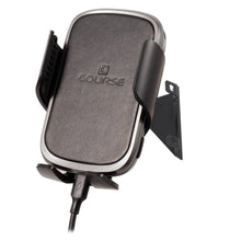 Load image into Gallery viewer, Course Motorsports Phone Mount for Honda CRV (2012-2016) Cradle / Magnetic / Magsafe Wireless Charging - Left or Right / Cradle Head - Charging Auto Closing (Black) Alternate Image